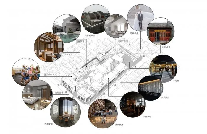 BIM Architecture | Wang Zengqi Memorial Hall Cultural Characteristic Block/Tongji University Architectural Design and Research Institute