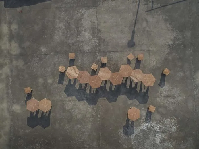 BIM Architecture | Urban Construction & Rural Rebirth, Flexible Application of Low Tech Plywood/ROOI