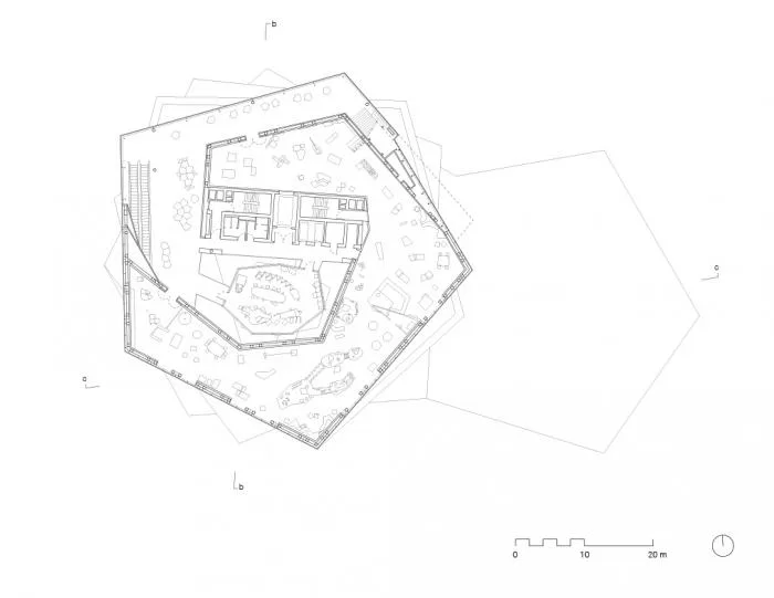 BIM Architecture | Heilbronn Technology Museum, a spiral enclosed horseshoe shaped space
