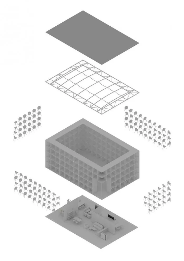 BIM Architecture | Urban Construction & Rural Rebirth, Flexible Application of Low Tech Plywood/ROOI