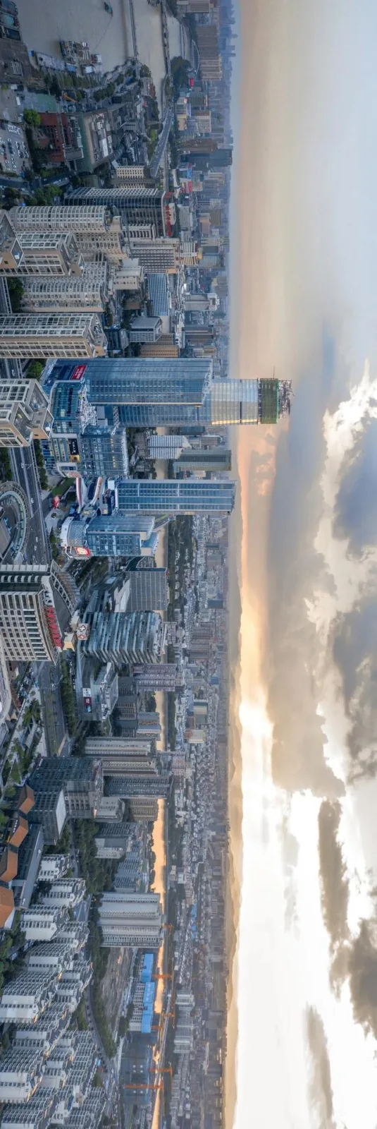Ningbo Bund meets Xiaolujiazui, Green Center reshapes the skyline of Ningbo city