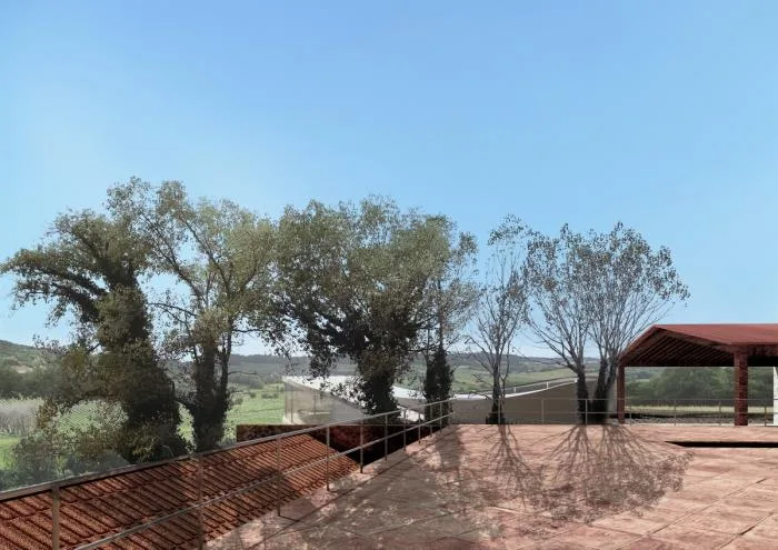 BIM Architecture | Twilight Zone: Wine Tasting Space Design at MONTE D'OIRO Winery in Portugal/PL-T Regular Architecture Firm