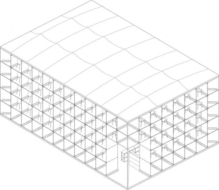 BIM Architecture | Urban Construction & Rural Rebirth, Flexible Application of Low Tech Plywood/ROOI