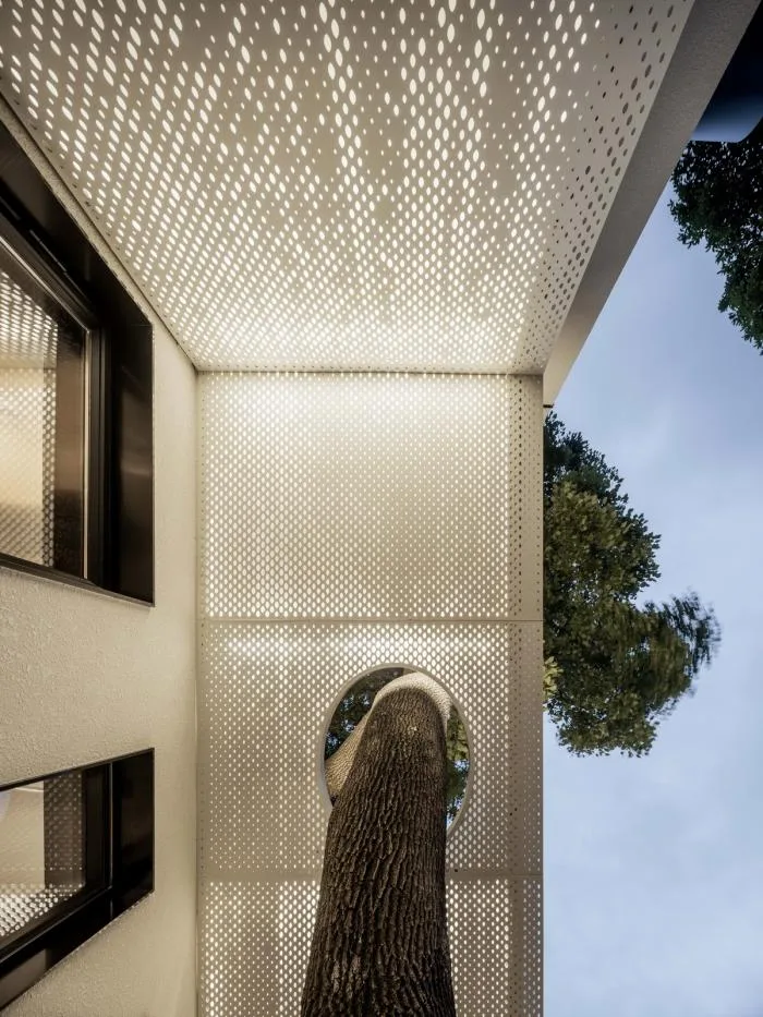 BIM architecture | One meter storage: showcasing skills quietly in a 100 square meter yard