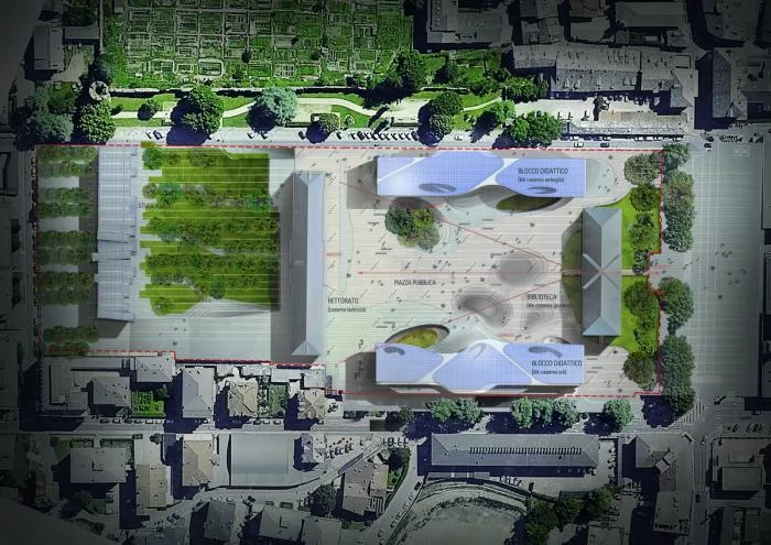 BIM Architecture | Valleda Osta University New Campus, Italy/MC A Architecture Firm+Session Studio Associate