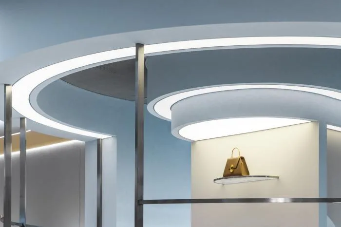 BIM Architecture | Like being in an Abstract and Constructivist Art Museum - ON/OFF Fashion Buying Shop/Studiolite