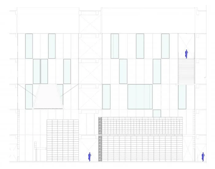 BIM Architecture | Yuanping · Meijing Bookstore: A Bookstore Hidden in the Skylight Courtyard/Shanghai Yanyang Architectural Design Studio