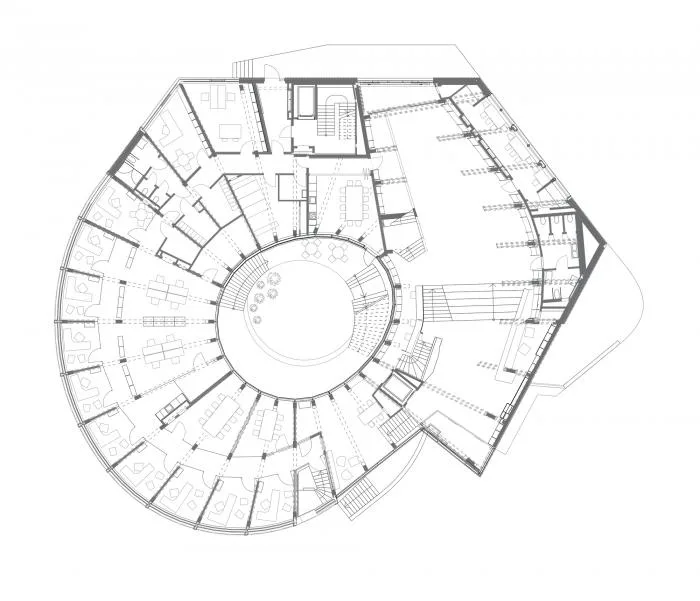 BIM Architecture | Norwegian Collection Library: Vertical Wood Weaves Soft Facades/Helen&  Hard