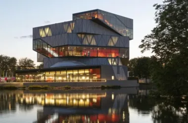 BIM Architecture: Designing the Spiral, Horseshoe-Shaped Heilbronn Technology Museum-BIM WORLD