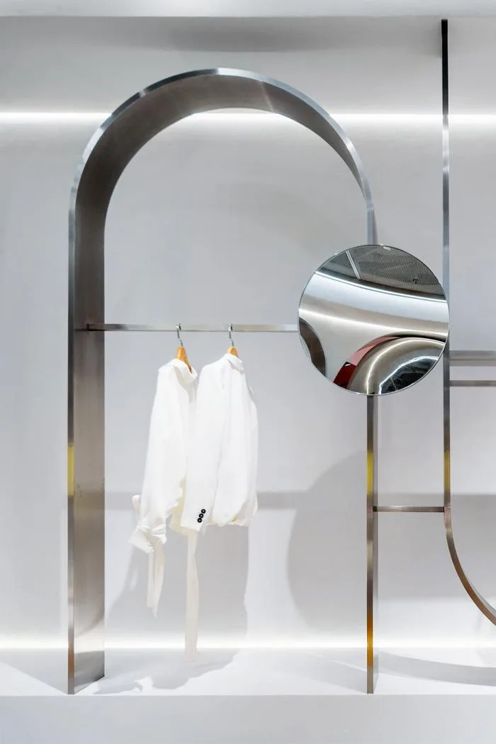 BIM Architecture | Like being in an Abstract and Constructivist Art Museum - ON/OFF Fashion Buying Shop/Studiolite