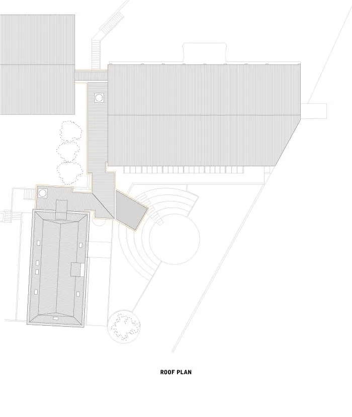 BIM Architecture | A Beautiful Landscape in Monochrome: ARTAVE/CCM Music Academy Addition