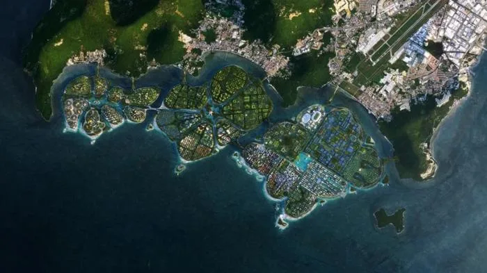 BIM Architecture | BIG collaborates with Hijjas and Ramboll to create a biodiversity city on the South Island of Penang, Malaysia