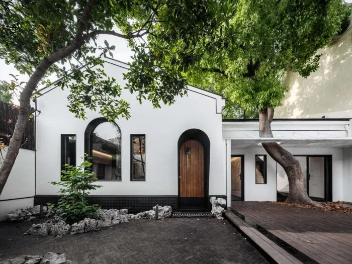 BIM architecture | One meter storage: showcasing skills quietly in a 100 square meter yard