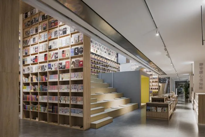 BIM Architecture | Yuanping · Meijing Bookstore: A Bookstore Hidden in the Skylight Courtyard/Shanghai Yanyang Architectural Design Studio