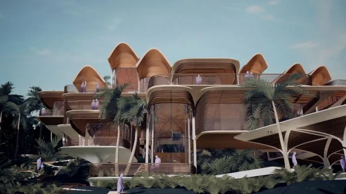 BIM Architecture | Zaha Hadid Architects' 'Roatan Island Residential' Solution, Floating Jungle Settlement