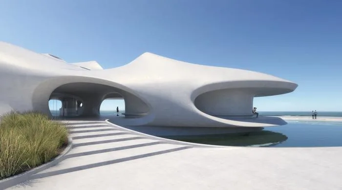 BIM Architecture | MAD's New Work 'Cloud Cave Library' is about to be completed