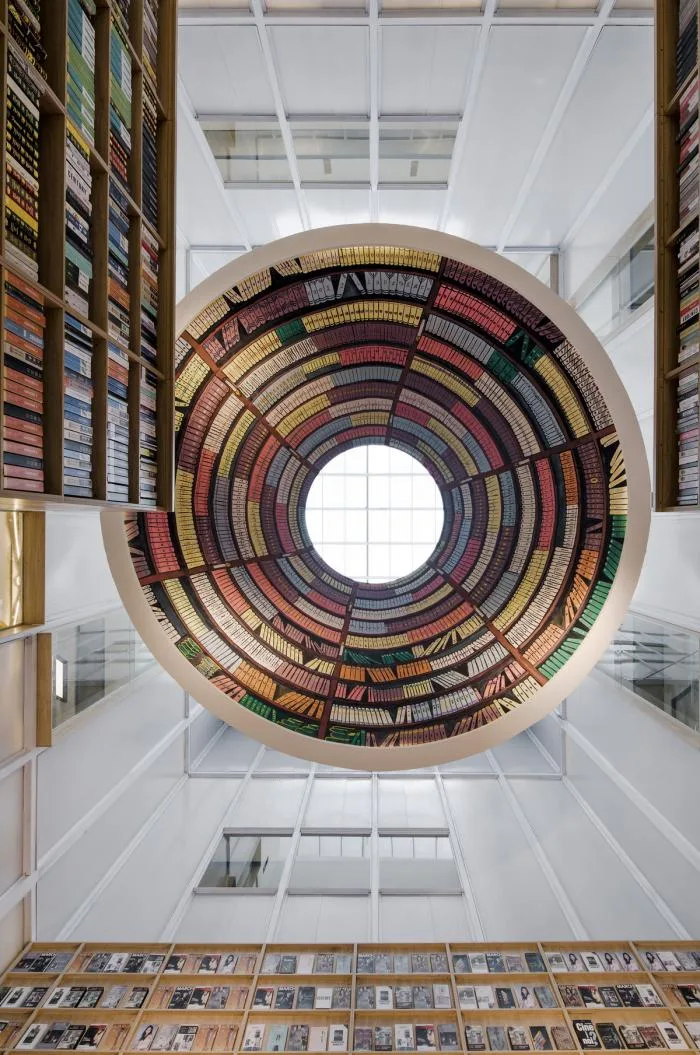 BIM Architecture | Yuanping · Meijing Bookstore: A Bookstore Hidden in the Skylight Courtyard/Shanghai Yanyang Architectural Design Studio