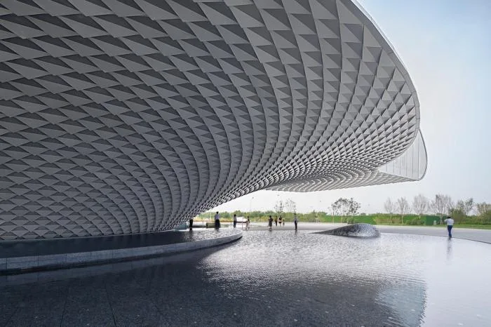 BIM Architecture | Field Space and Art Mirror: Shimao · Wave Art Museum/Beijing Riqing Architectural Design