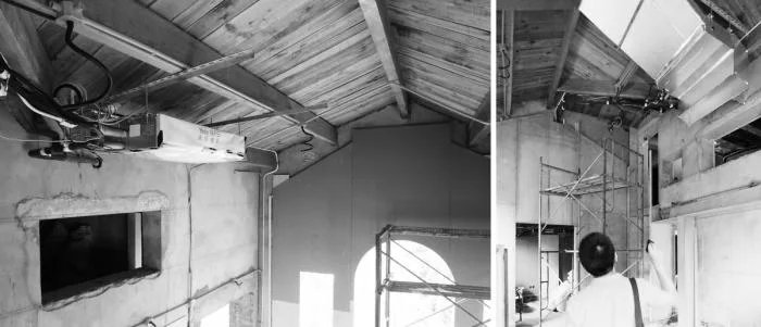BIM architecture | One meter storage: showcasing skills quietly in a 100 square meter yard