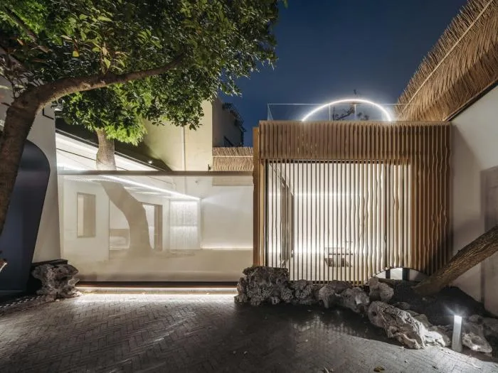 BIM architecture | One meter storage: showcasing skills quietly in a 100 square meter yard