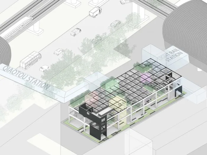 BIM Architecture | Qiaotou Ruins Garden/Qucheng Studio