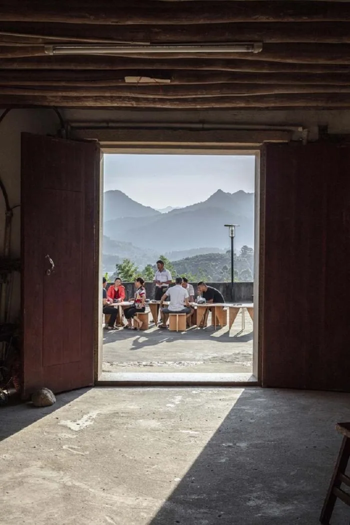 BIM Architecture | Urban Construction & Rural Rebirth, Flexible Application of Low Tech Plywood/ROOI