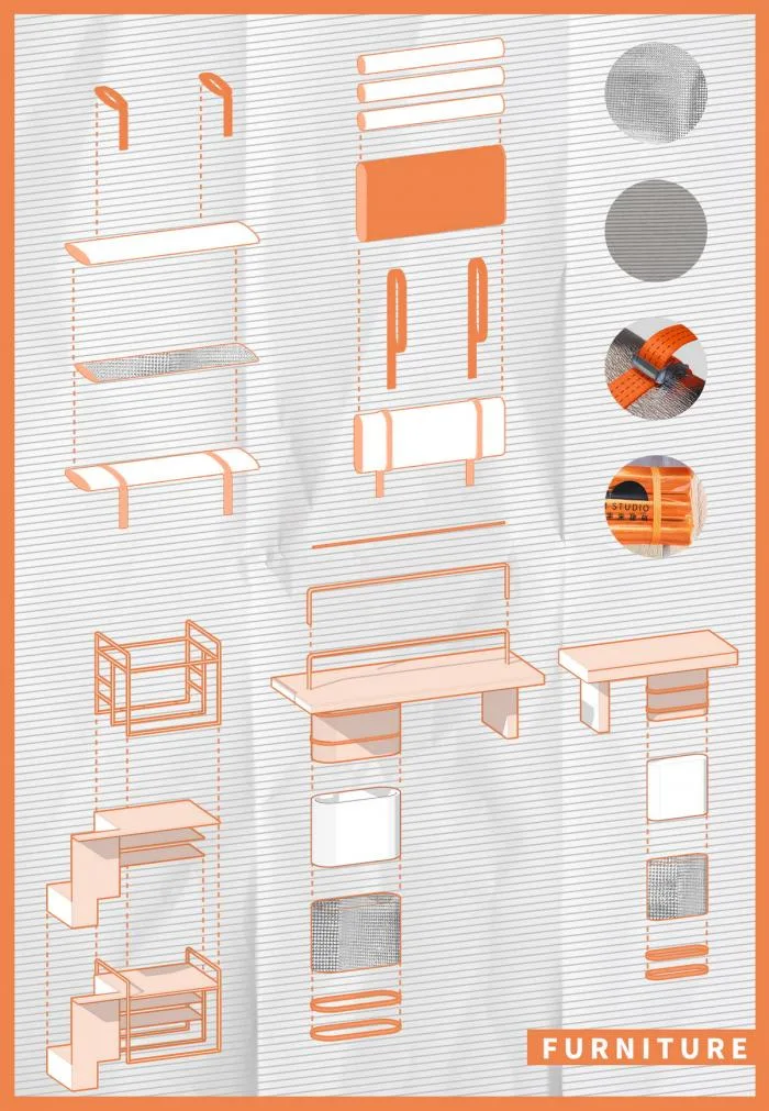 BIM architecture | Office space design half a meter away from home, Ningbo
