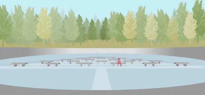 BIM Architecture | Bid Proposal for Sandy Hook Permanent Memorial Space in the United States: The World I See/Architecture Firm in Ordinary Times