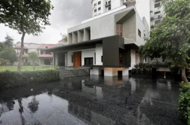 BIM Architecture: Private Mansion 555 in India-BIM WORLD