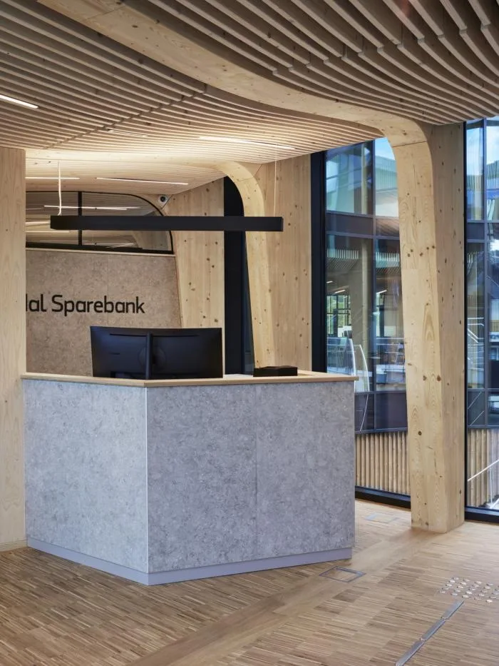 BIM Architecture | Norwegian Collection Library: Vertical Wood Weaves Soft Facades/Helen&  Hard