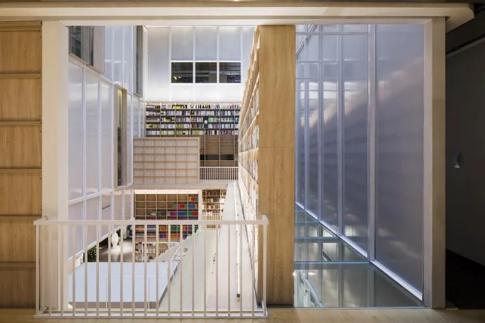 BIM Architecture | Yuanping · Meijing Bookstore: A Bookstore Hidden in the Skylight Courtyard/Shanghai Yanyang Architectural Design Studio