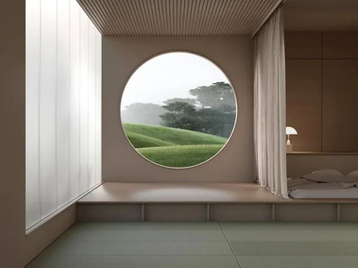 BIM Architecture | Surrealist Japanese Garden Scene Conceived by Six N. Five