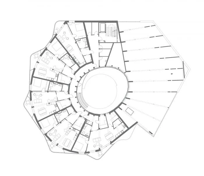BIM Architecture | Norwegian Collection Library: Vertical Wood Weaves Soft Facades/Helen&  Hard