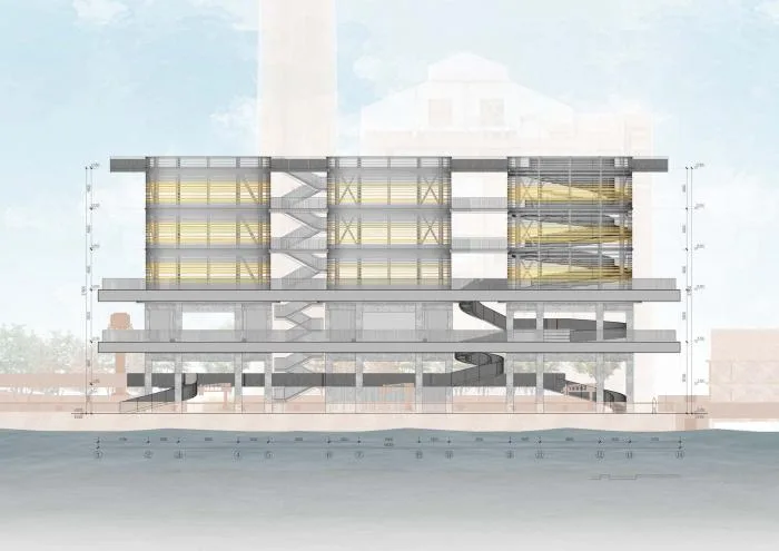 BIM Architecture | Grey Warehouse Art Museum/Tongji Original Design Studio