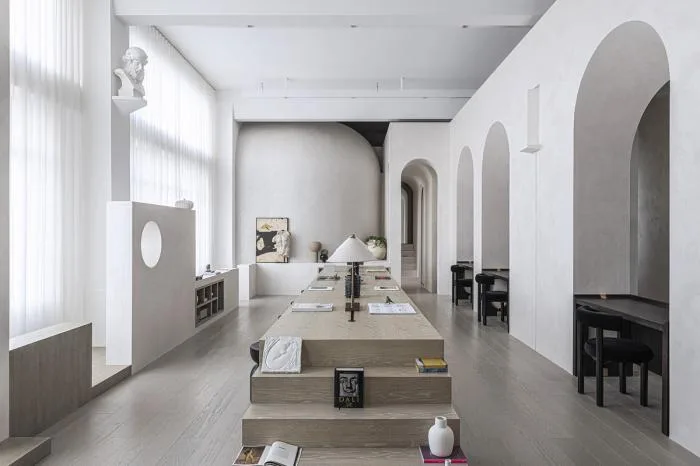 BIM Architecture | Classical Aesthetics Interprets Eternal Space: EVD Office Space/EVD