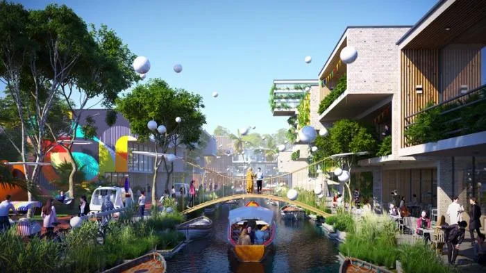 BIM Architecture | BIG collaborates with Hijjas and Ramboll to create a biodiversity city on the South Island of Penang, Malaysia