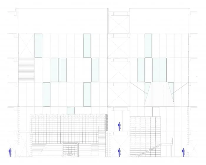 BIM Architecture | Yuanping · Meijing Bookstore: A Bookstore Hidden in the Skylight Courtyard/Shanghai Yanyang Architectural Design Studio