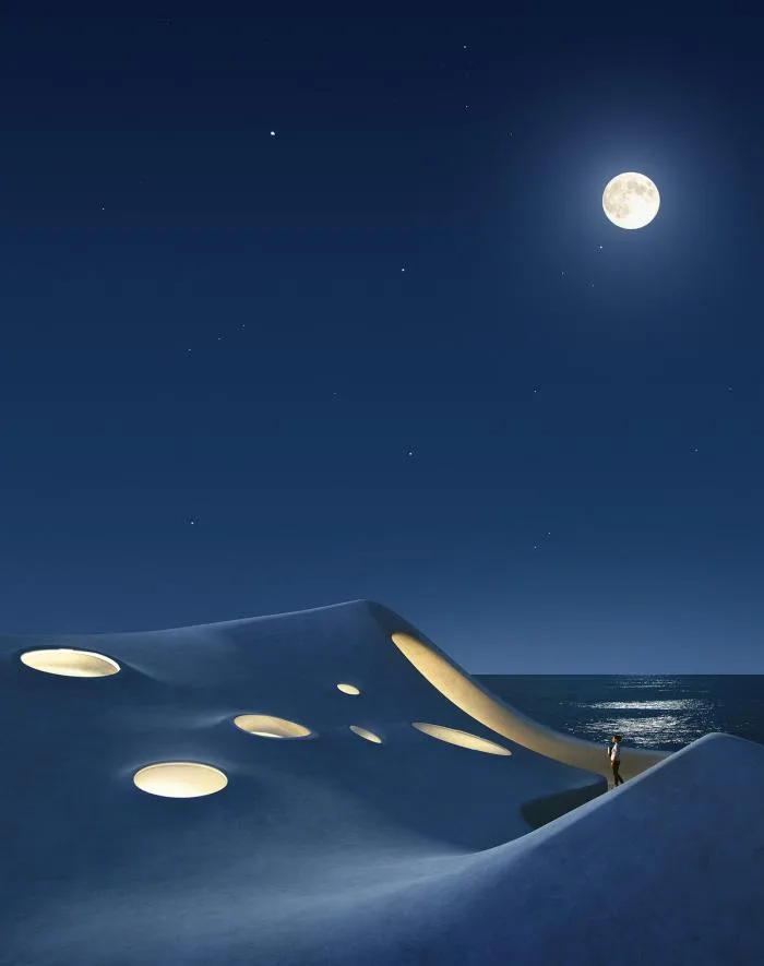 BIM Architecture | MAD's New Work 'Cloud Cave Library' is about to be completed
