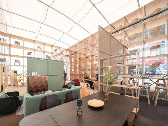 BIM Architecture | Urban Construction & Rural Rebirth, Flexible Application of Low Tech Plywood/ROOI