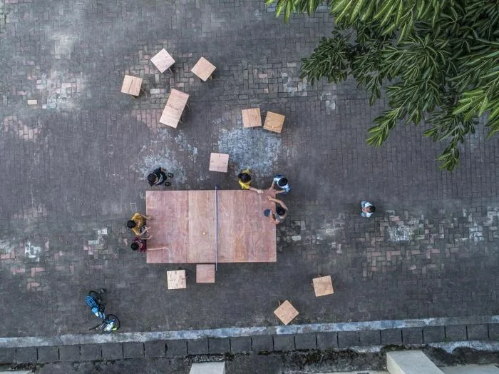 BIM Architecture | Urban Construction & Rural Rebirth, Flexible Application of Low Tech Plywood/ROOI