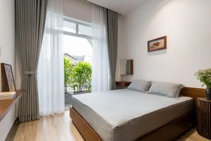 BIM architecture | Vertical courtyards adorned with greenery, balancing vitality and tranquility: V Villa Vietnam