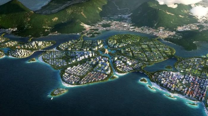 BIM Architecture | BIG collaborates with Hijjas and Ramboll to create a biodiversity city on the South Island of Penang, Malaysia