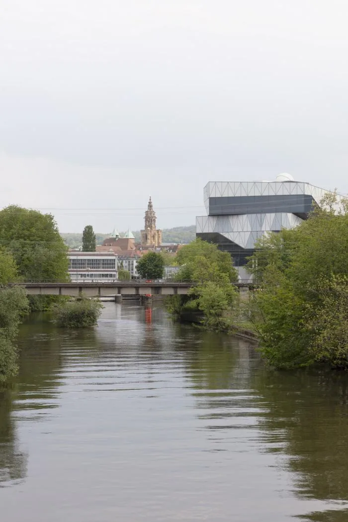 BIM Architecture | Heilbronn Technology Museum, a spiral enclosed horseshoe shaped space