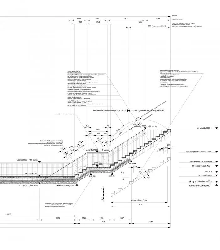 BIM Architecture | Hidden Passage Submerged in Water - Moses Bridge/RO& AD