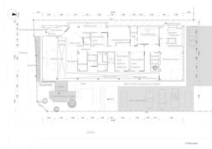 BIM Architecture | Warm Transparency: Nagoya Surgical Clinic "Takenaka"/TSC Architects
