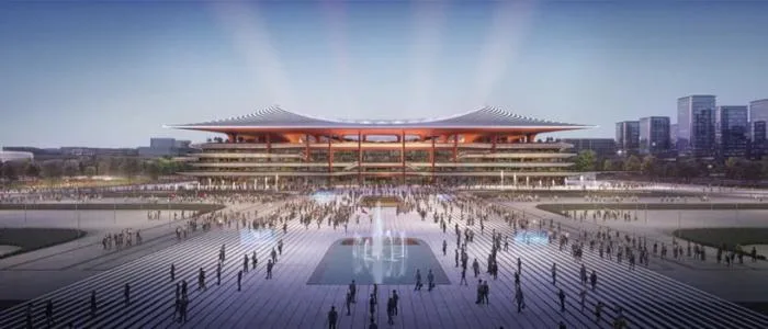 BIM Architecture | Zaha Hadid&Associates; IDEA Xi'an International Football Center is under construction as the venue for the 2023 AFC Asian Cup