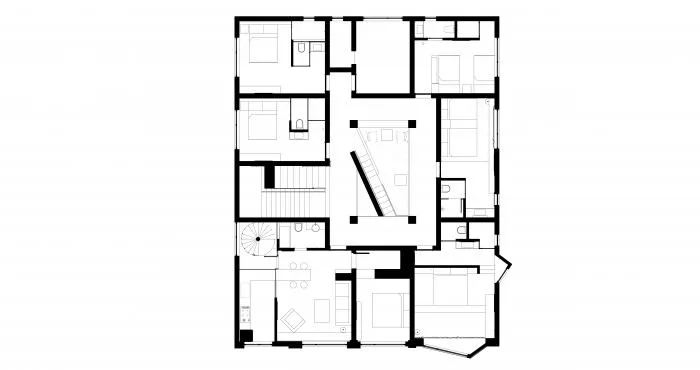 BIM Architecture | Midnight · COLOUR Homestay, Yanqing/Amulong Design Studio