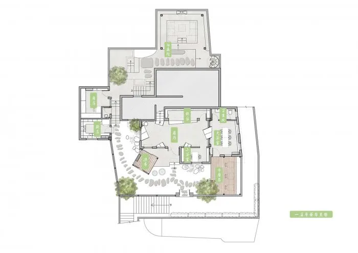 BIM Architecture | Transformation of Nanyang Overseas Chinese Old Villa · Jushe Tea Collection/WDD Dimension Point Design