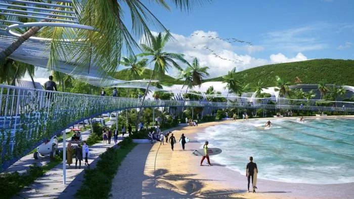 BIM Architecture | BIG collaborates with Hijjas and Ramboll to create a biodiversity city on the South Island of Penang, Malaysia
