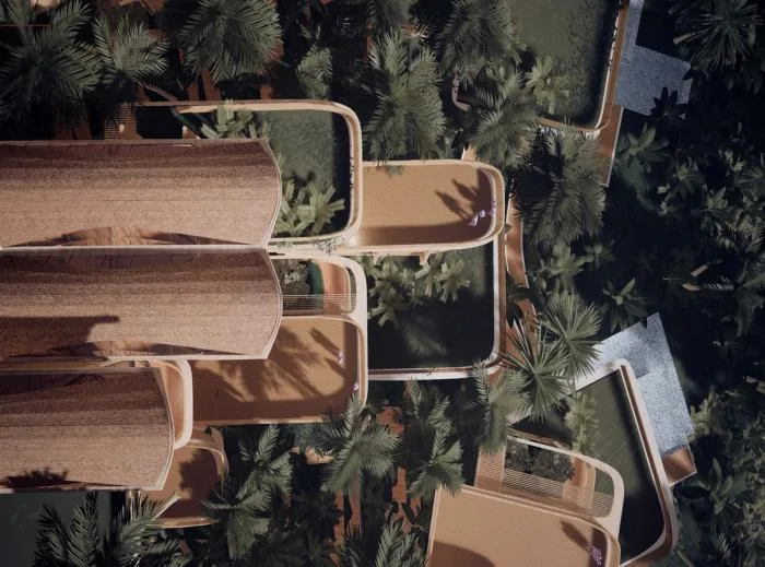 BIM Architecture | Zaha Hadid Architects' 'Roatan Island Residential' Solution, Floating Jungle Settlement